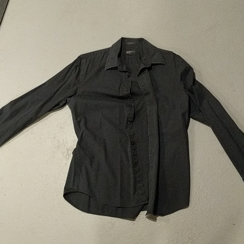 Express Mens Dress Shirt Black
